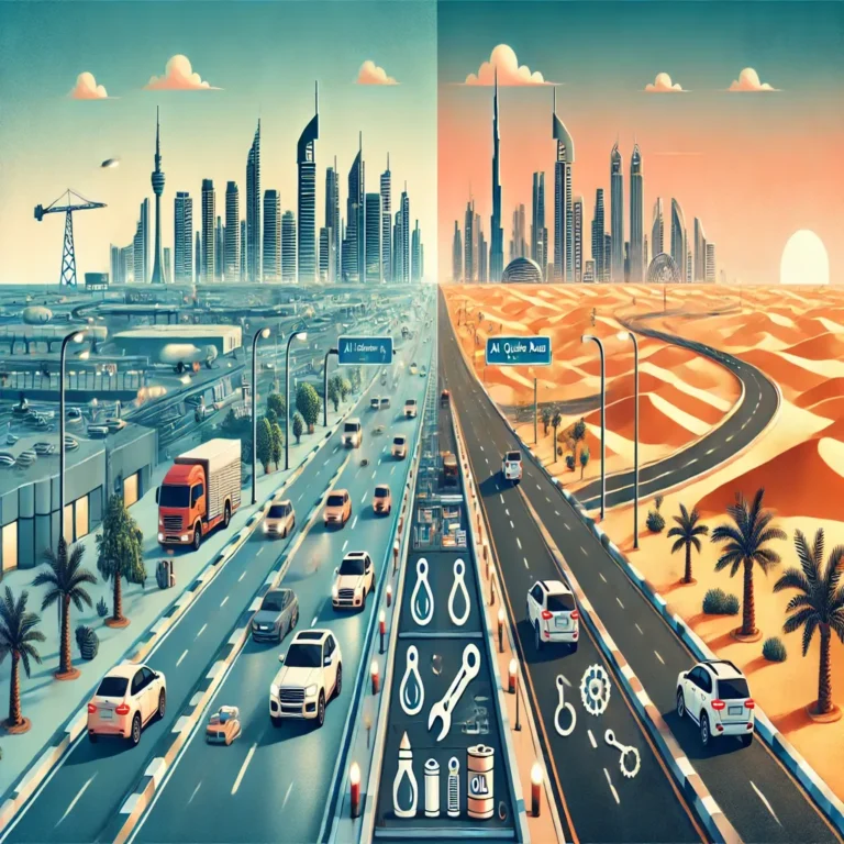 From Airport Road to Al Qudra: Why Dubai’s Roads Demand Tailored Oil Change Schedules